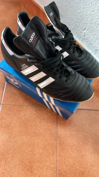 Botas de fútbol Adidas Kaiser Negras