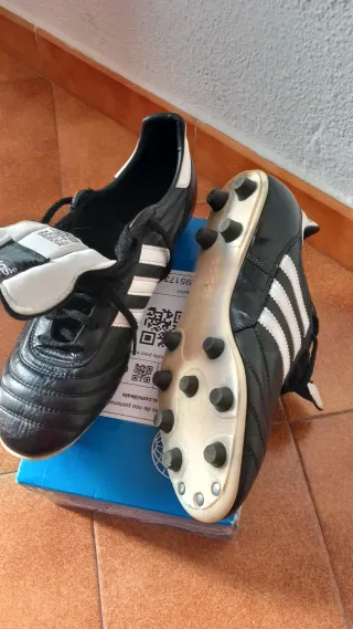 Botas de fútbol Adidas Kaiser Negras