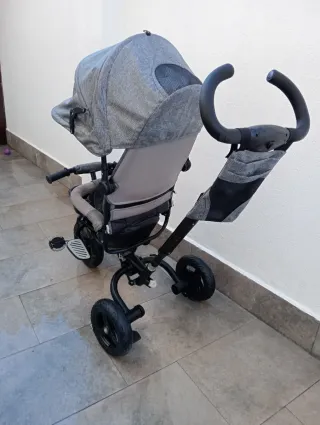 Triciclo Kinderkraft Gris