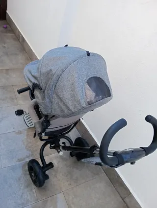 Triciclo Kinderkraft Gris