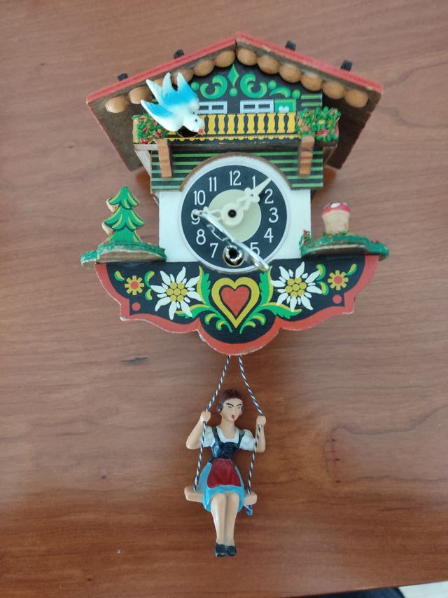 Reloj Cuco Infantil Péndulo Columpio