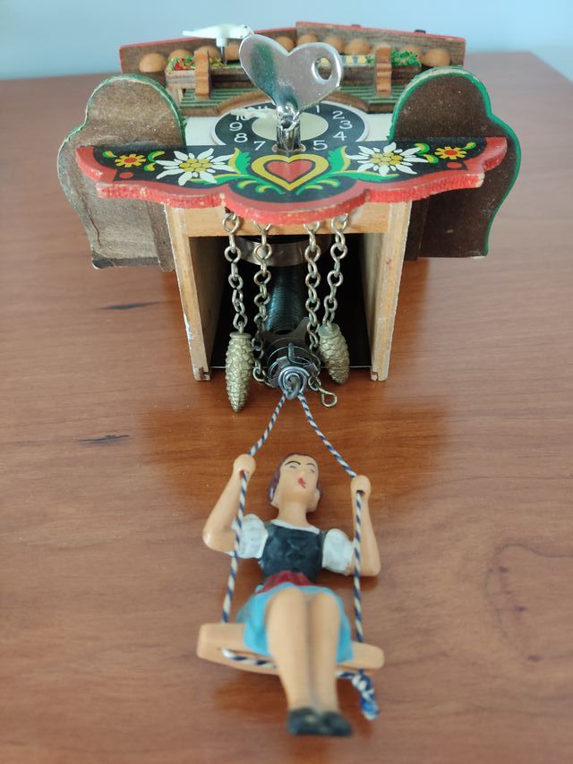 Reloj Cuco Infantil Péndulo Columpio