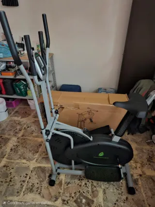 Cyclette ed ellittica 2 in 1