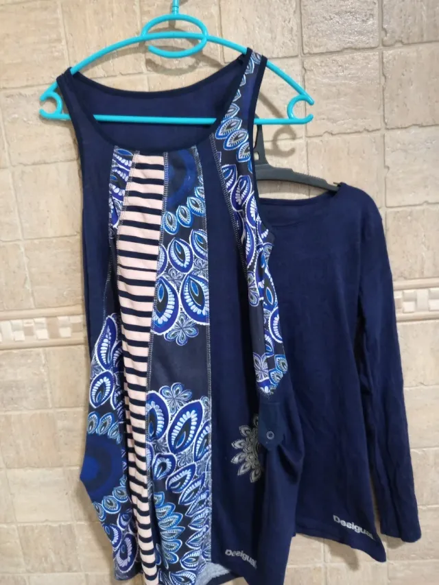 Vestido Desigual patchwork Talla 11/12 años.