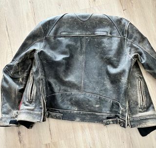 Chaqueta de piel Triumph moto