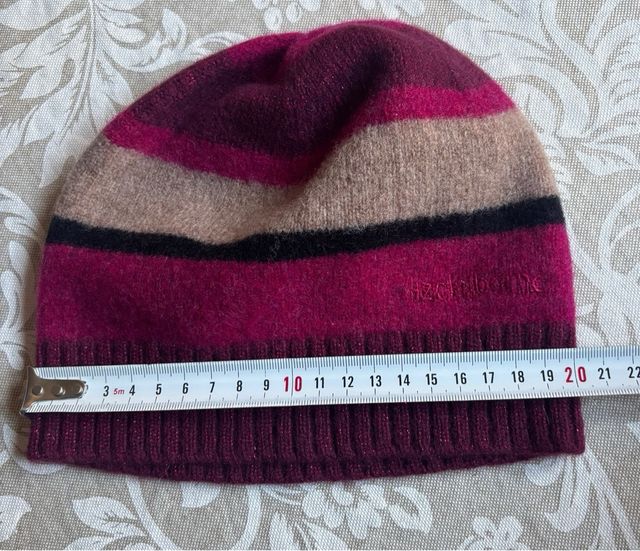 Conjunto bufanda y gorro a rayas