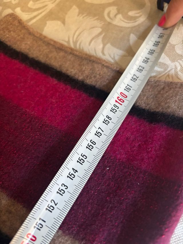 Conjunto bufanda y gorro a rayas