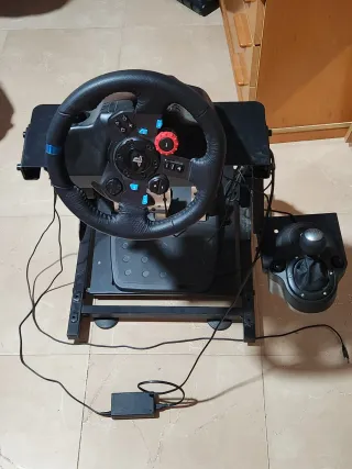 Volante Logitech G29 + Pedales + Palanca + Soporte