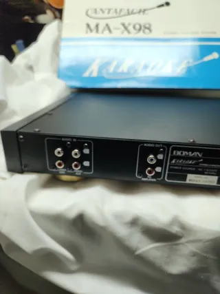 Karaoke Boman MA-X98 Negro/Azul