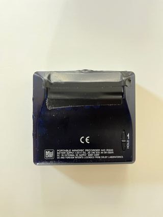 Reproductor Grabador Mini Disc Sony MZ-R500/S