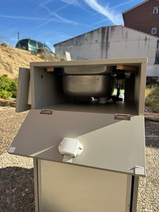 Mueble y Nevera Camper Thais