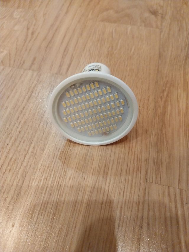 Lote 5 Bombillas LED LVMIC GU10 5.5W 3000K