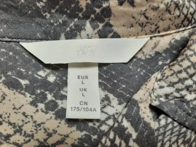 Camisa estampada animal print