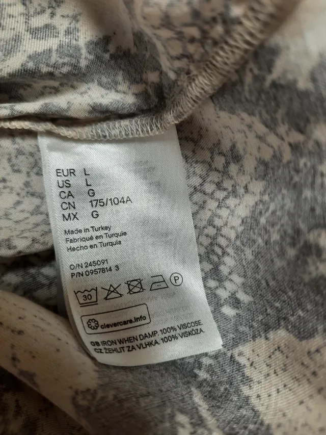 Camisa estampada animal print