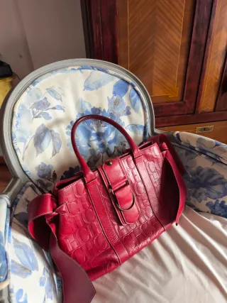 Bolso Carolina Herrera, Piel Roja Grande