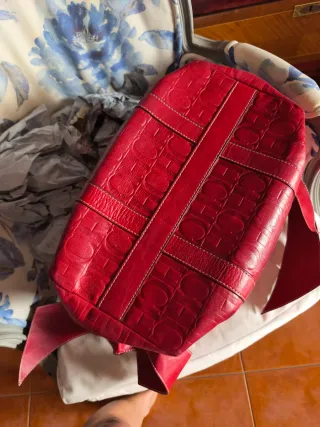 Bolso Carolina Herrera, Piel Roja Grande