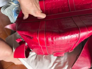 Bolso Carolina Herrera, Piel Roja Grande