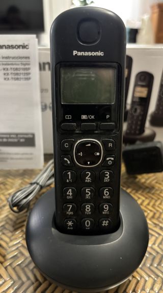 3 Teléfonos Fijos Inalámbricos Panasonic