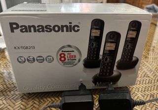 3 Teléfonos Fijos Inalámbricos Panasonic