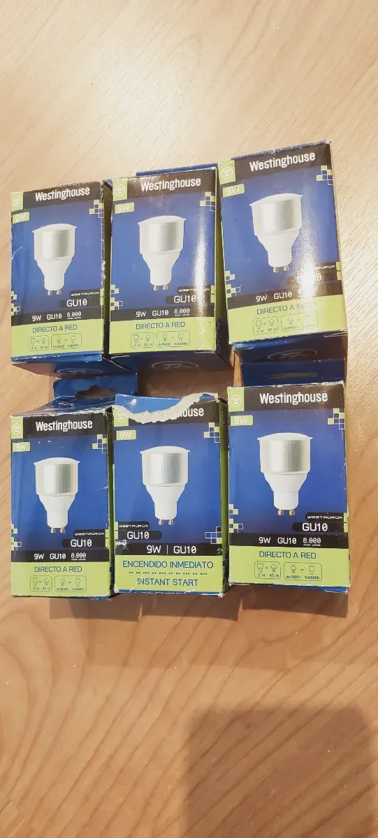 Bombillas LED Westinghouse GU10 9W