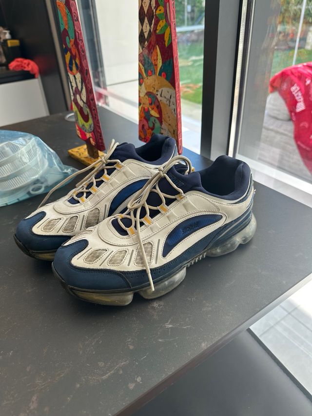 Zapatilla Sickonineteen Pull&Bear azul/blanca