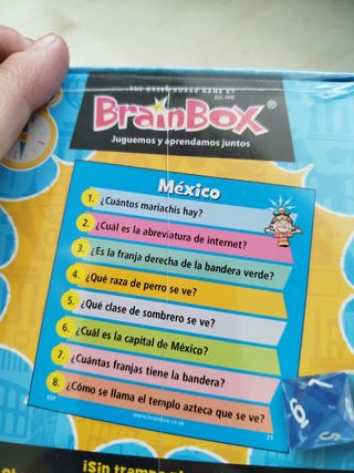 Brainbox El Mundo Juego de Memoria