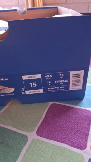 Zapatillas Brooks Glycerin Max Naranja/Azul