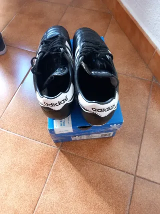 Botas de fútbol Adidas Kaiser Negras