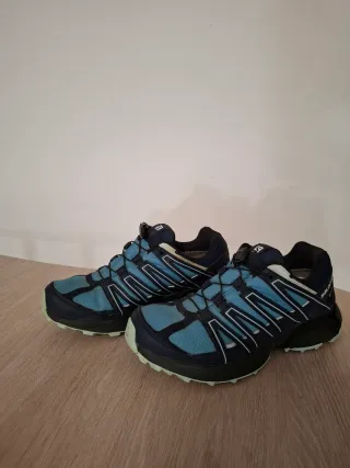 Zapatillas Salomon Trail  Azul