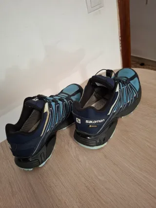 Zapatillas Salomon Trail  Azul
