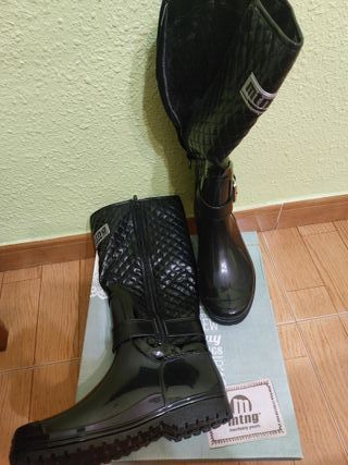 Botas de agua Mustang Talla 37 Nuevas