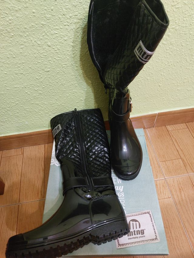 Botas de agua Mustang Talla 37 Nuevas