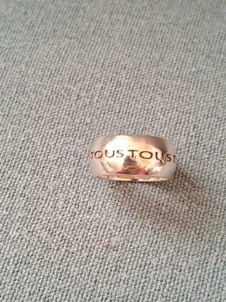 Anillo Tous Ancho Plata