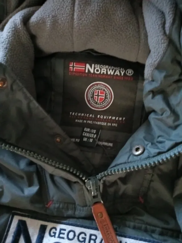 Anorak Norway Talla S Gris