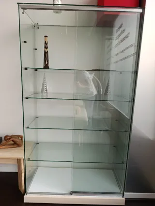 Expositor Vitrina Cristal Estantería