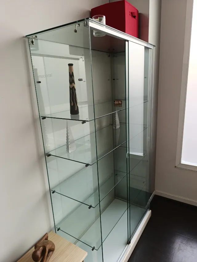 Expositor Vitrina Cristal Estantería