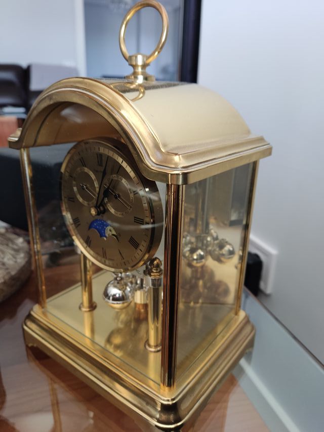 Reloj de sobremesa Hermle fases lunares