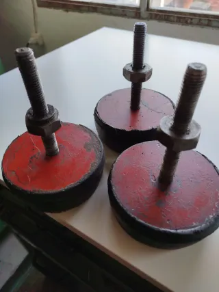 Patas para máquina industrial tipo silenblok
