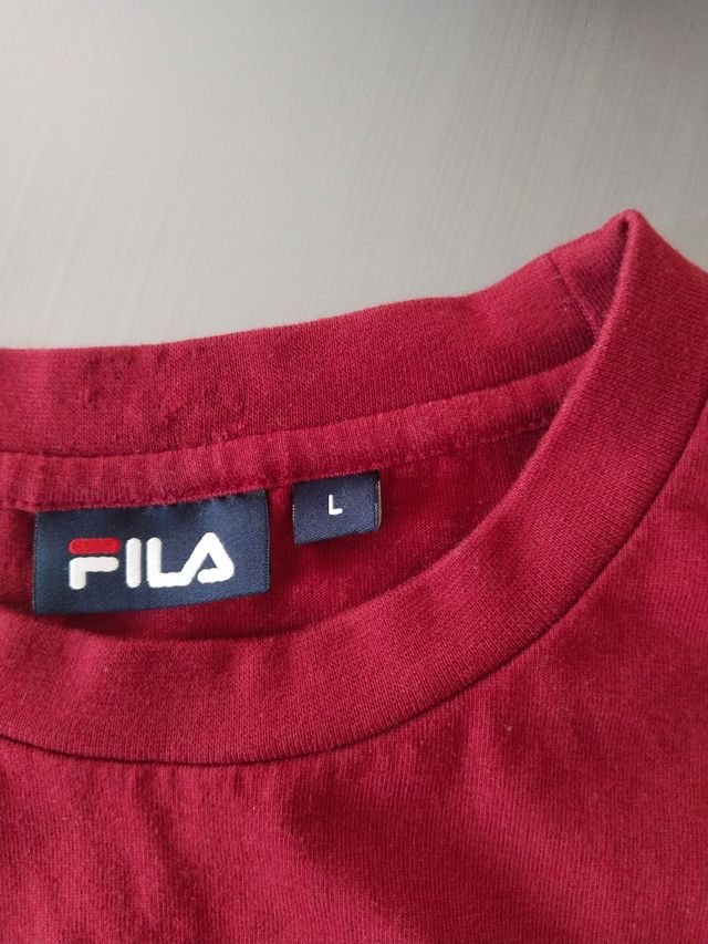 Camiseta manga larga FILA algodon