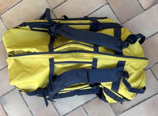 Petate Quechua 120L Amarillo/Gris