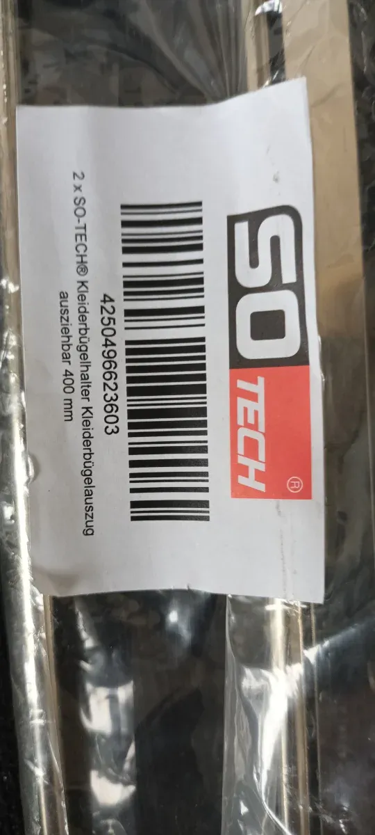 Varões Deslizantes para Guarda-Roupa GO TECH