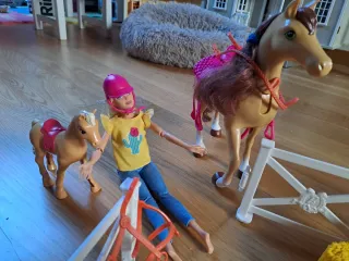 Kit Barbie Caballo y Pony