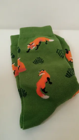 Regalo Navidad Neceser y calcetines con zorros