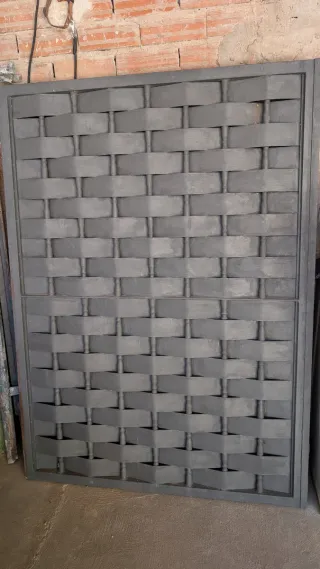 Puerta de garaje/acceso de hierro forjado