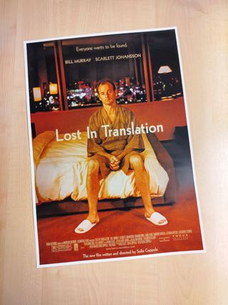 Póster de cine LOST IN TRANSLATION