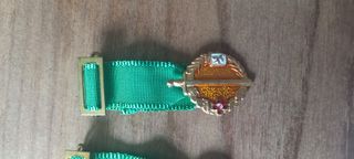 Lote 5 mini medallas Excombatientes León