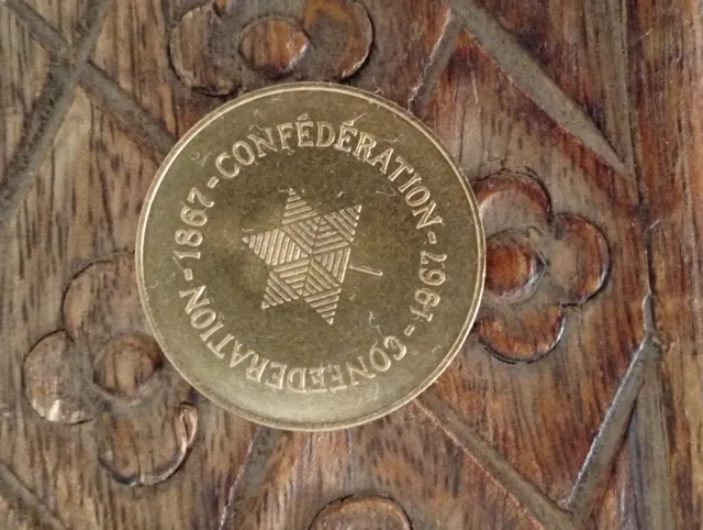 Medalla Conmemorativa Canadá 1867-1967.