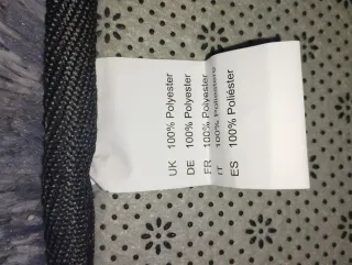 Tappeto in pelo morbido grigio