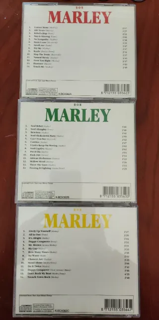 Bob Marley - Caja 3 CDs