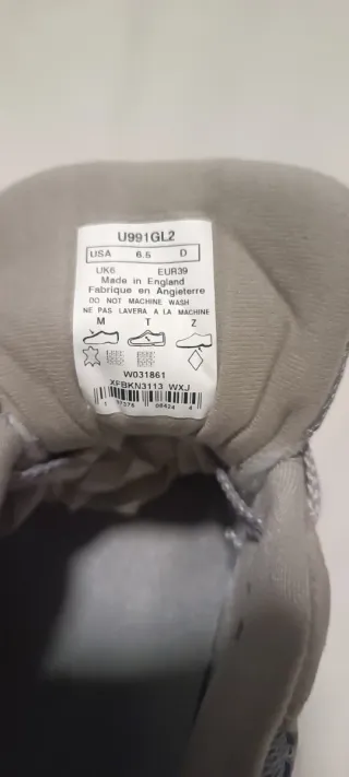 New Balance 991 V2 Talla 39 de